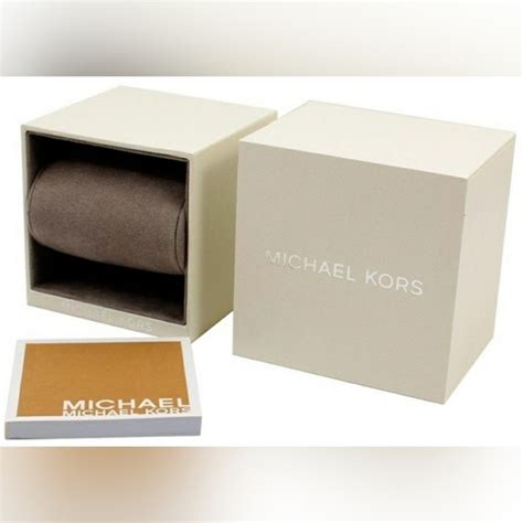 michael kors empty watch box uk|Michael Kors Watch Boxes & Cases for sale .